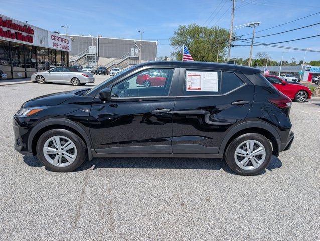 Used 2024 Nissan Kicks S with VIN 3N1CP5BV6RL590903 for sale in Timonium, MD