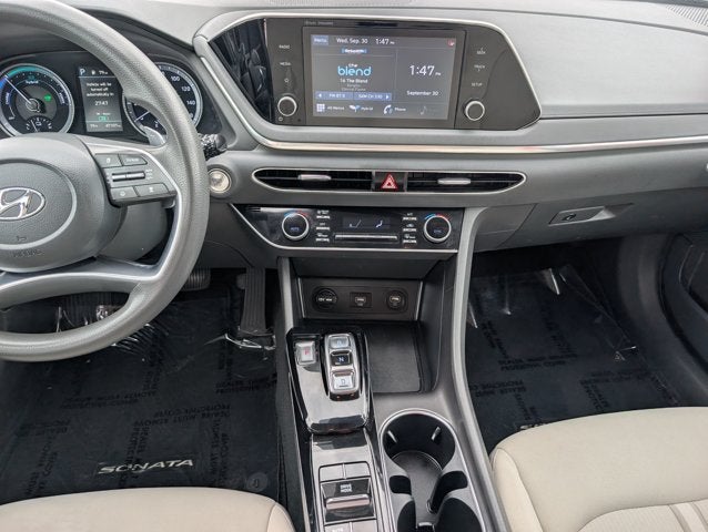 2023 Hyundai Sonata Hybrid Blue